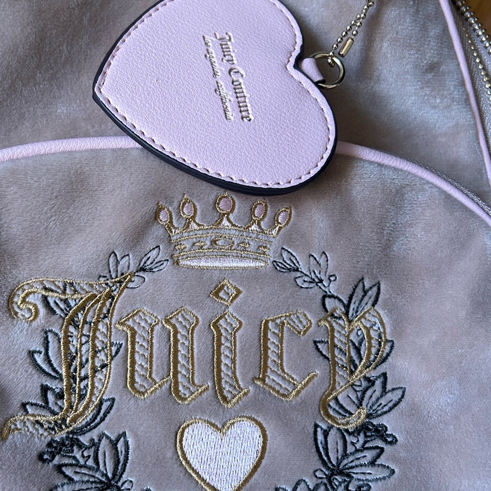 Vintage velour juicy backpack